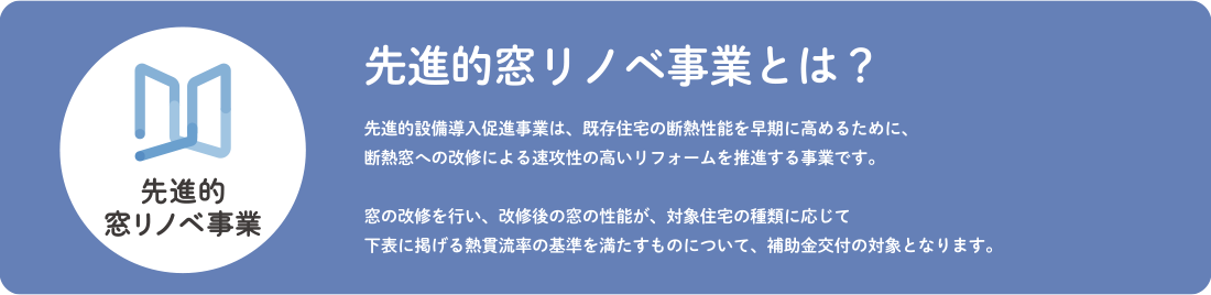 先進的窓リノベ事業とは