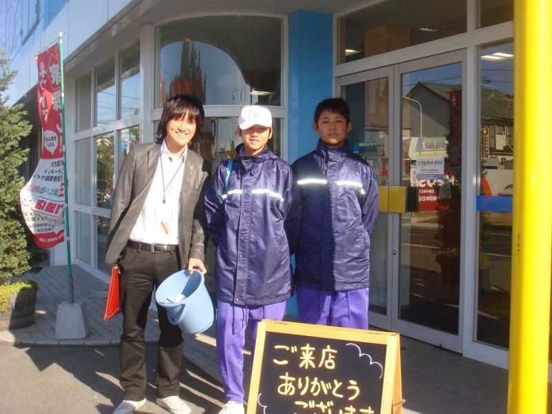 寒い中　よくがんばってくれました！！
