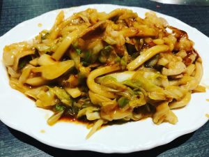 焼肉八幡・焼うどん。