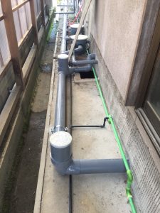 倉敷市栗坂　　Ｋ様邸　　工事現場