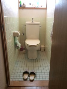 【2階トイレ改修工事】トイレ空間を明るくキレイに