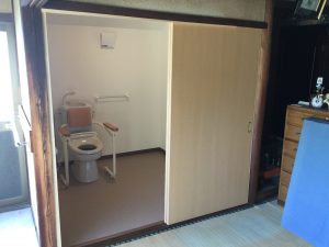 【トイレリフォーム工事】一人でも安全に使用できるトイレに介護リフォーム