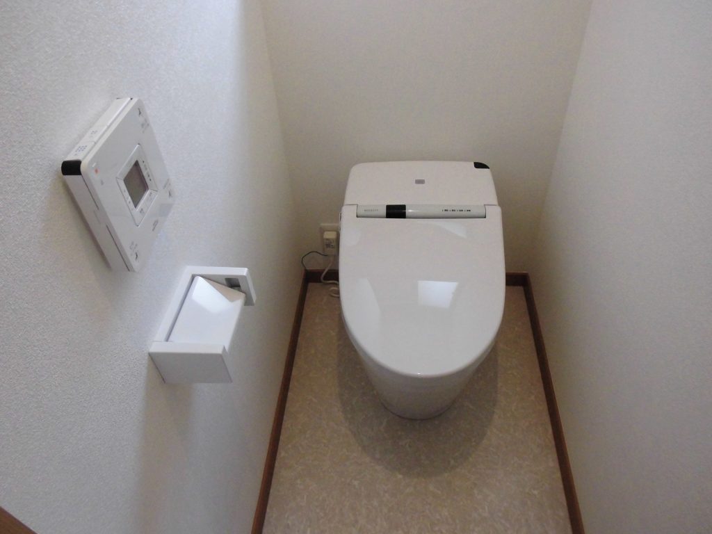 【トイレ改修工事】水洗トイレになりました。