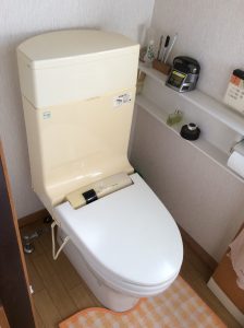 【トイレ交換工事】新しくキレイになりました。