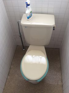 キレイなトイレになりました。