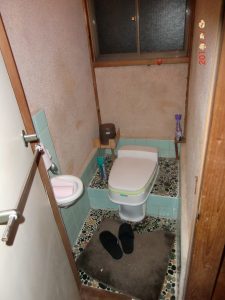 【トイレ改修工事】水洗トイレになりました。