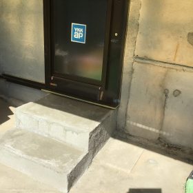 総社 リフォーム 勝手口台の下地工事