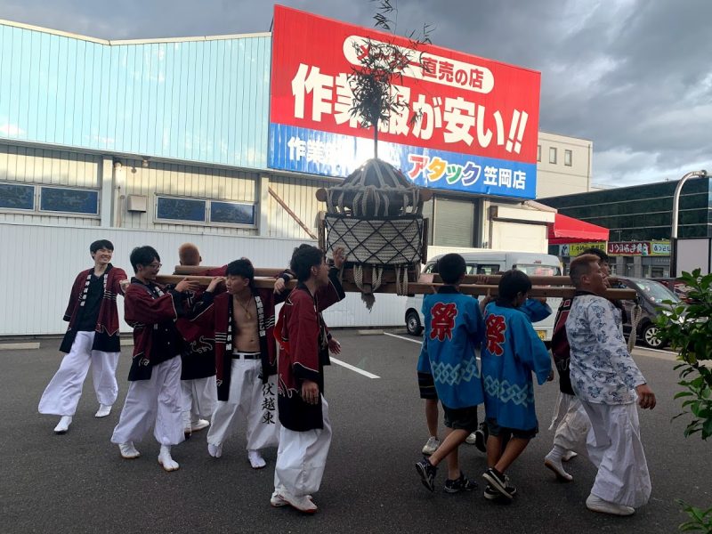 初！お神輿⛩