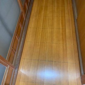 倉敷市玉島 S様邸 リフォーム工事 廊下床張り