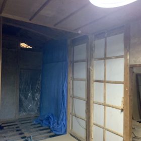 総社市久代 K様邸 水廻り工事 解体