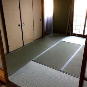 笠岡 K様邸 改修工事 新しい畳が入りました!