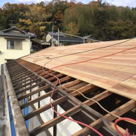 倉敷　Ｙ様邸　リノベーション　屋根工事