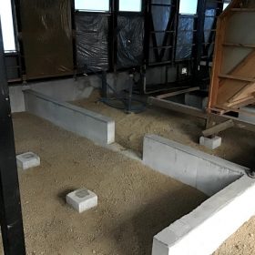 鴨方 K様邸 改修工事 解体が終わりました。