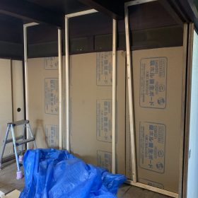 総社市F様邸 古民家工事現場