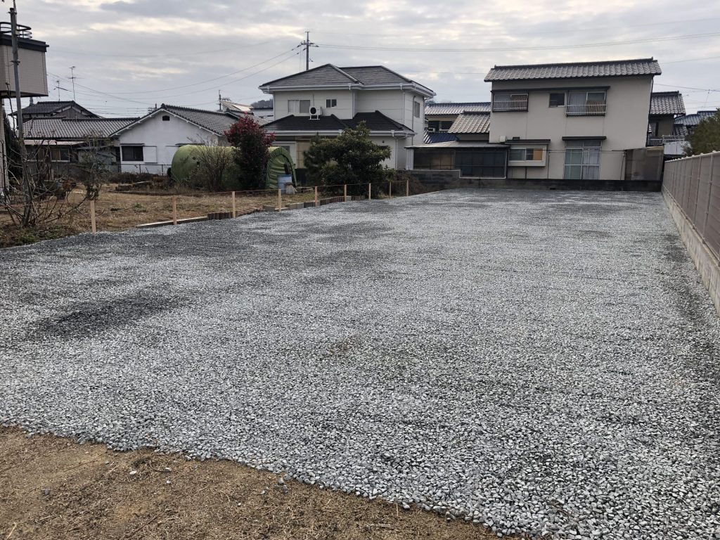 駐車場として貸し出しました♪