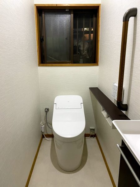 トイレの内装材　揃えてオシャレな空間に☆