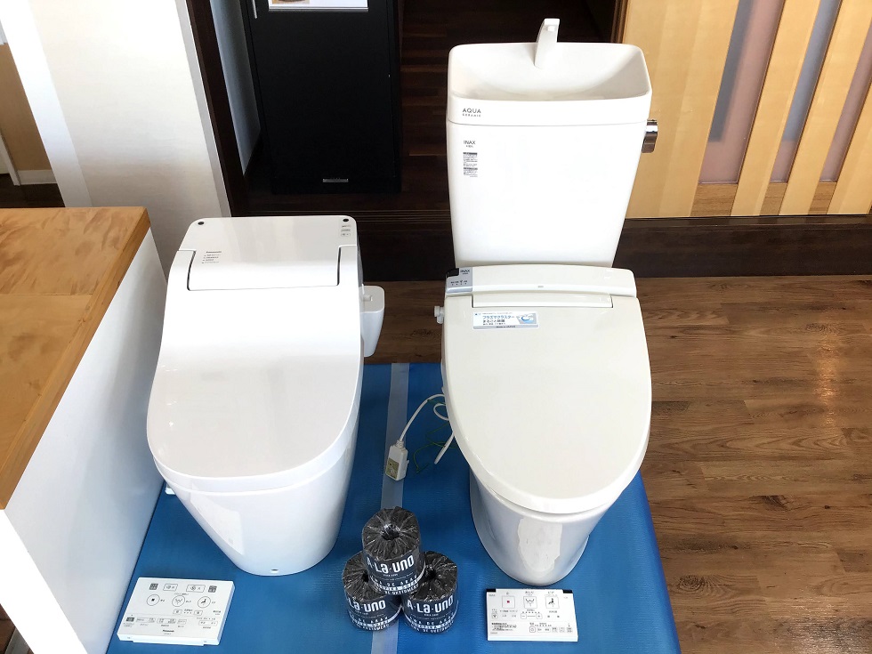 玉島店期間限定のトイレ展示をご紹介！