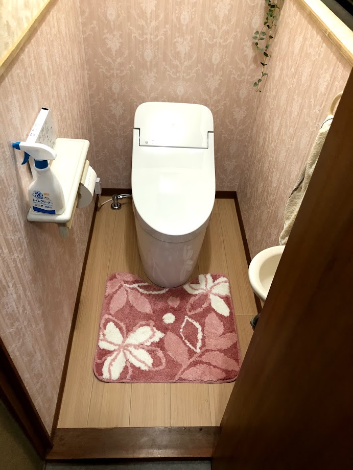 使いやすいトイレになって来客も安心！