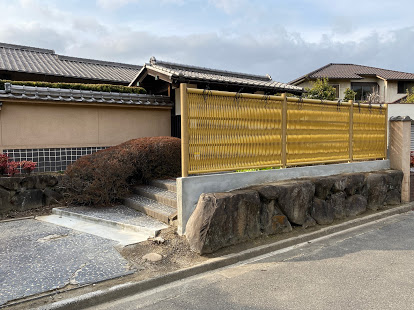 軽くて丈夫なフェンスで防犯面もばっちりです☆