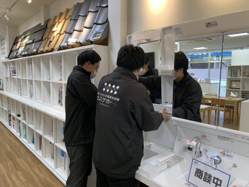 展示品入れ替え中！