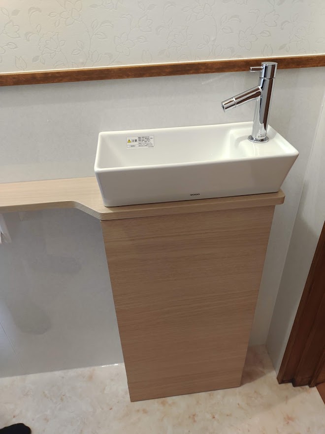 浅口市│【下水道の切り替え+トイレリフォーム】下水道工事もカスケホームへお任せ！誰もが使いやすいトイレ空間へ大変身！