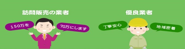 業者さんの選び方について②