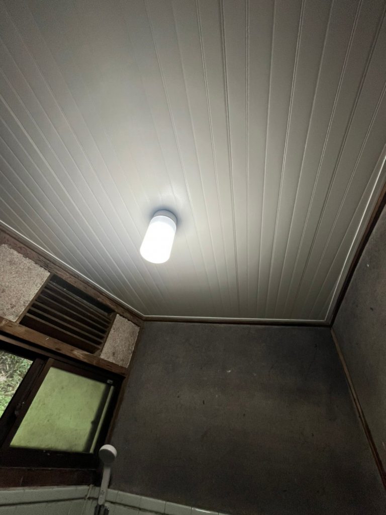 倉敷市｜【浴室工事】天井のみのリフォームもできます