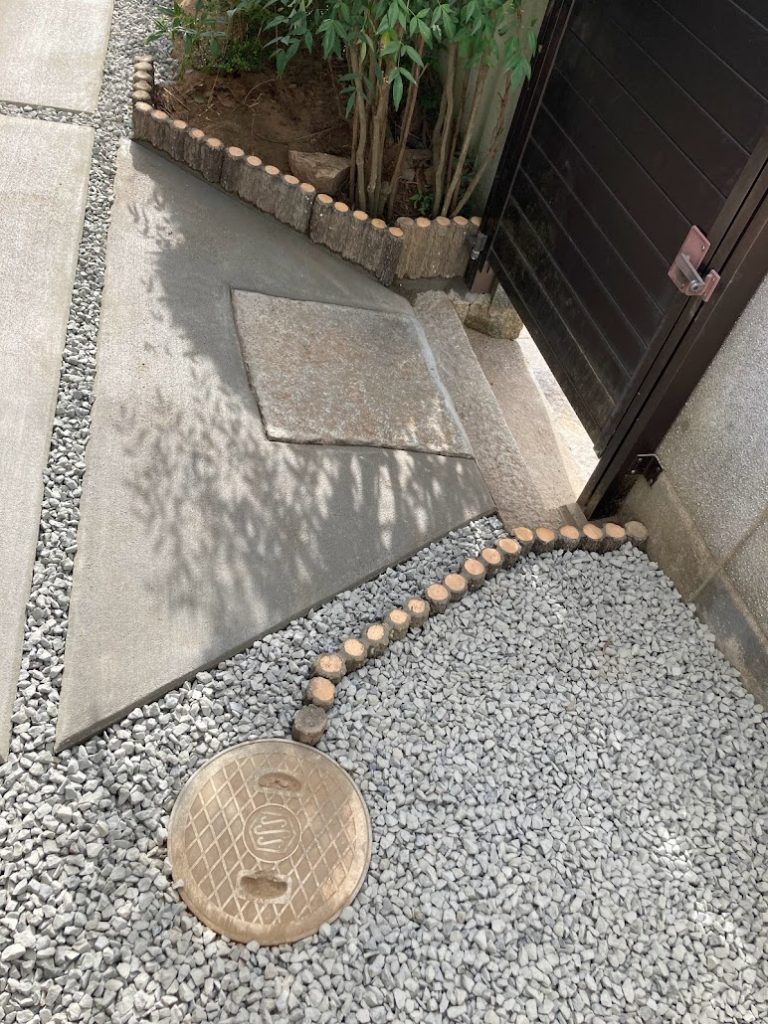 倉敷市｜豪雨に悩まされていたお庭が生まれ変わりました！