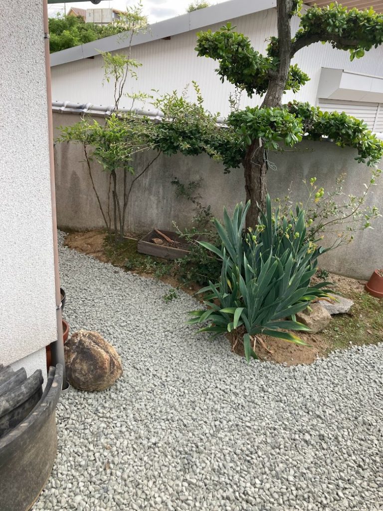 倉敷市｜豪雨に悩まされていたお庭が生まれ変わりました！