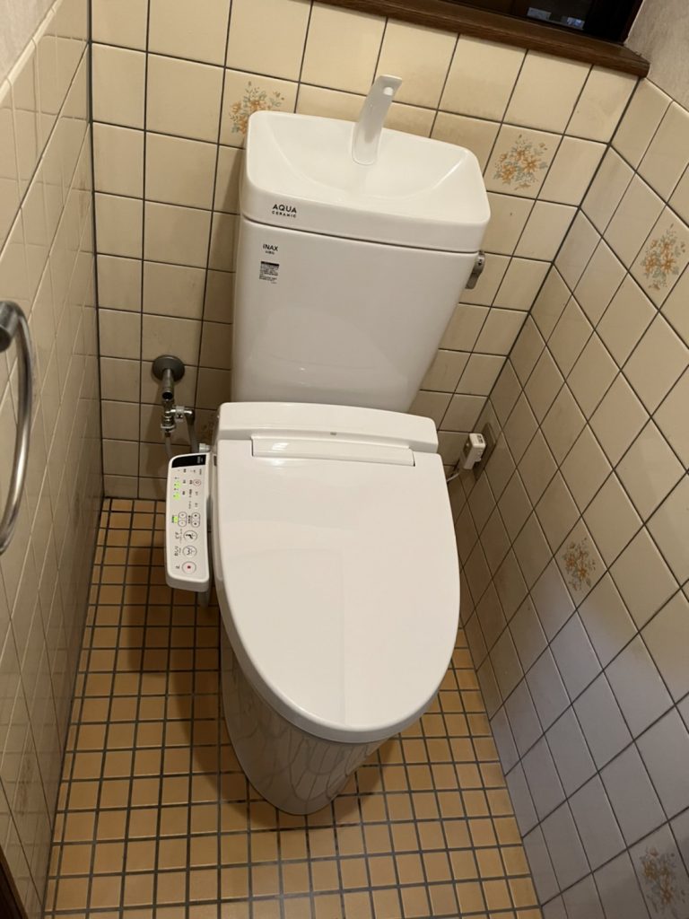 倉敷市｜【トイレ工事】単品交換も行っております！