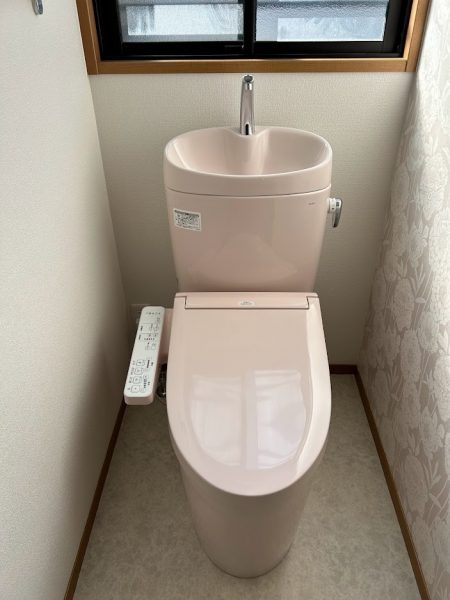 倉敷市 | 【トイレ工事】可愛らしいトイレ空間になりました♪