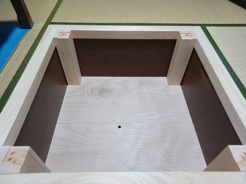 掘りごたつもできます！