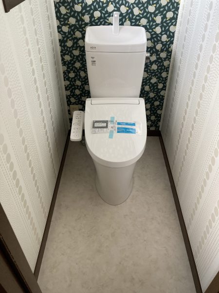 こだわりの内装でトイレのイメージを一新