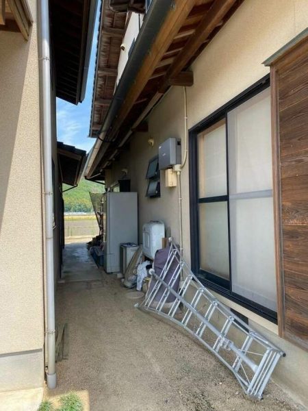 総社市 | 強風でも勝手口から出られるようになりました★