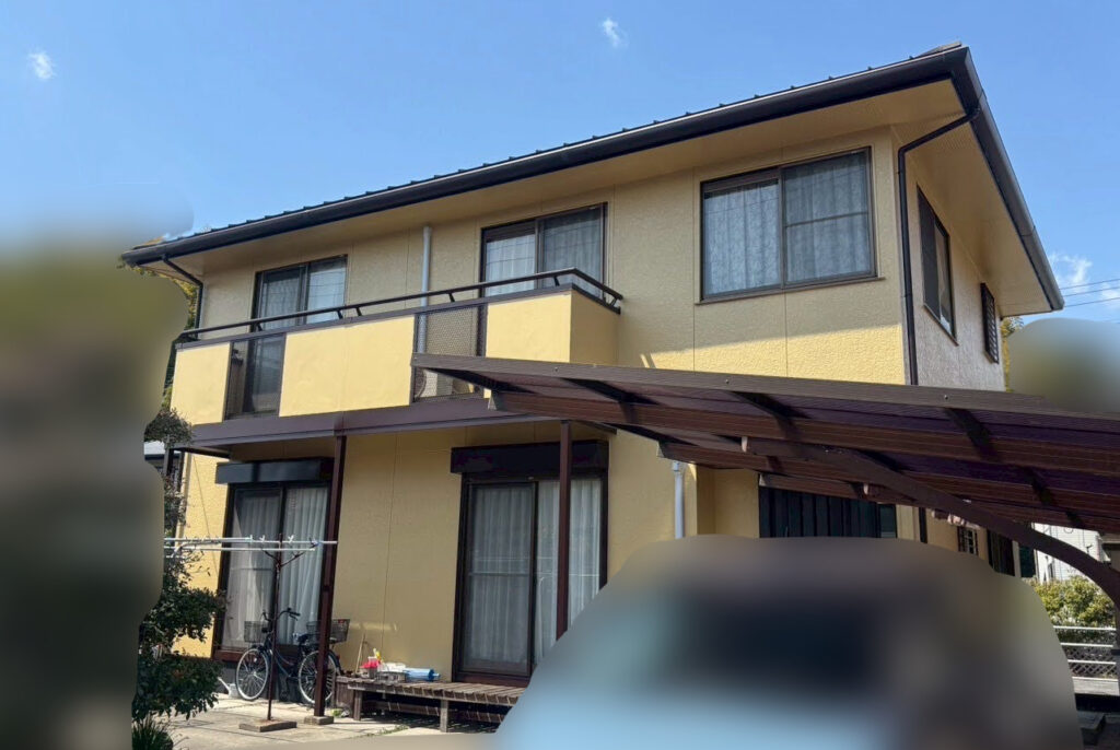 倉敷市｜【外壁屋根工事】カバー工法と塗装で新しいお家に生まれ変わりました！