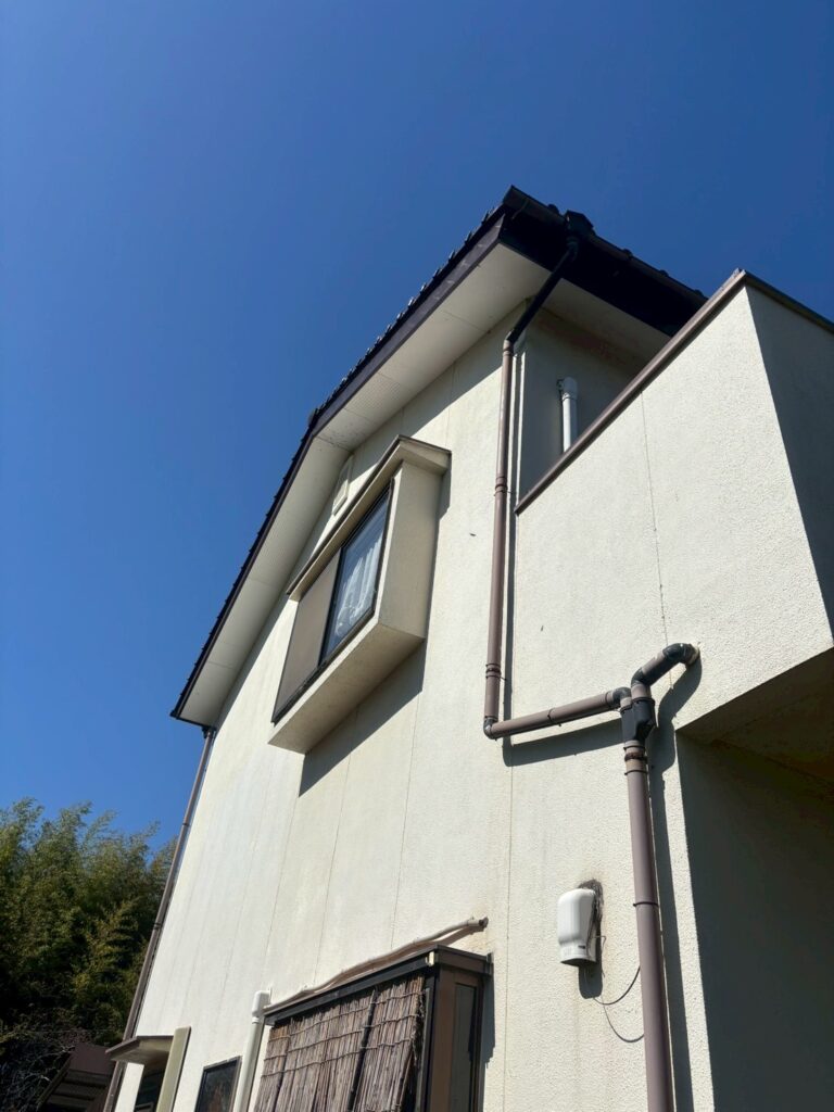 浅口市｜【屋根工事】破風板の交換をして外観をきれいにしました！