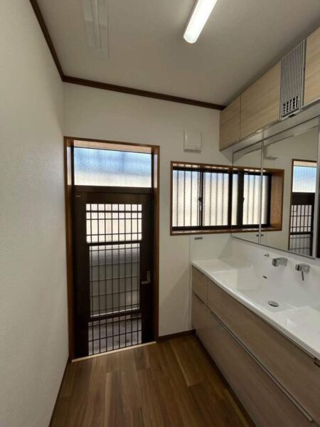 倉敷市 | 使いやすい動線を考え、生活スタイルに合った洗面・浴室空間になりました！