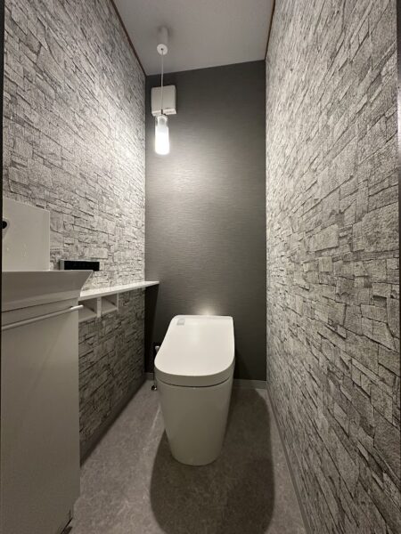 下水工事のご紹介③~素敵なトイレ空間~