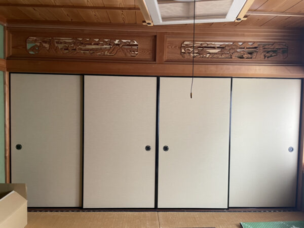 障子・襖の貼り替え承ります！！