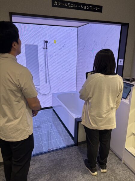 浴室カラーシミュレーター！