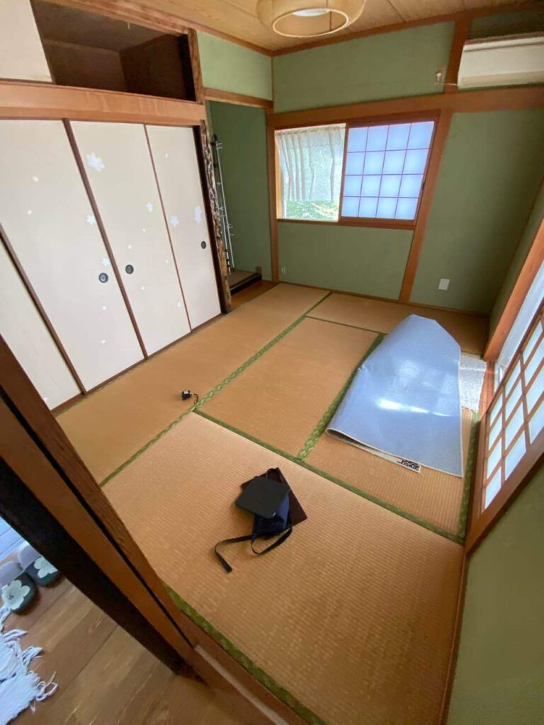総社市 |畳を撤去してフローリングに!お手入れが楽な洋室へ
