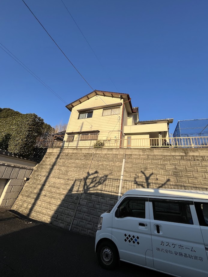 笠岡市|小さな不具合から始まった、コスパ重視の外壁メンテナンス