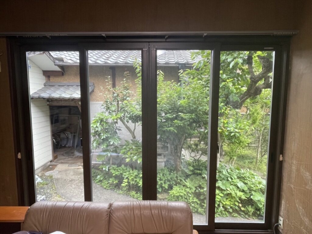 倉敷市｜カバー工法して、暖かい書斎に！！