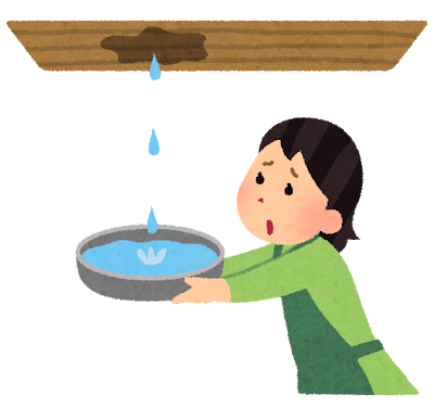 雨漏りのご相談もカスケホームへ