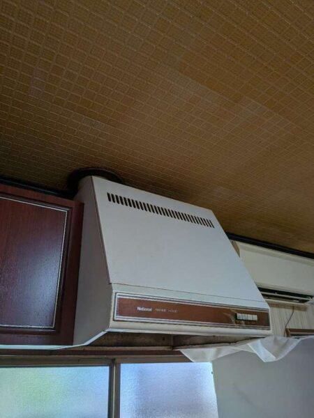 倉敷市 |レンジフードだけの交換も可能です。