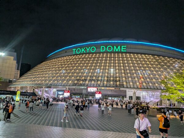 東京ドームへ行ってきました！