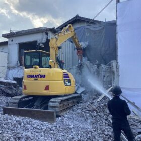 浅口市　M様邸　解体工事