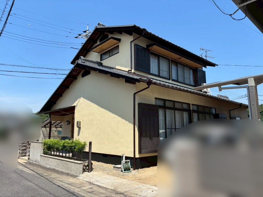 倉敷市｜【外壁工事】雰囲気を変えずに塗装をしてみませんか？