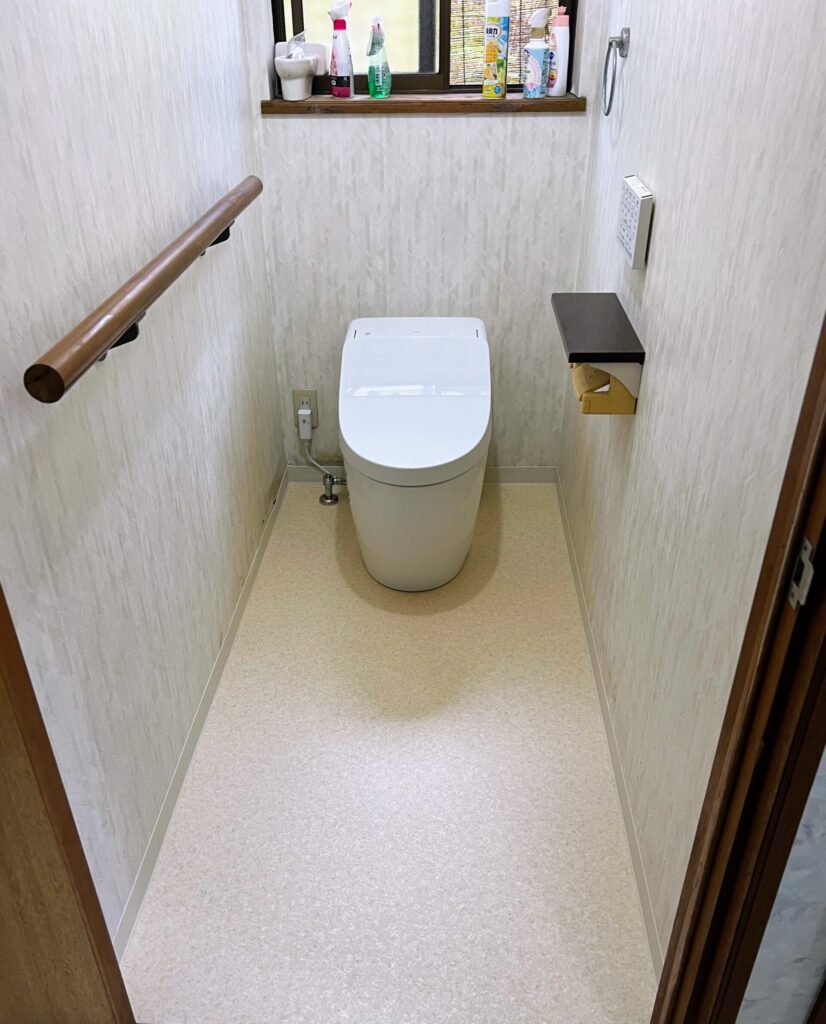 倉敷市｜トイレを新しくリフレッシュ！