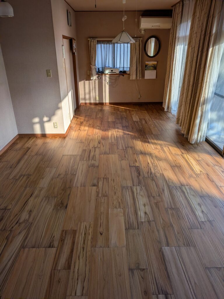 倉敷市｜フローリング増貼りで安心・快適空間に